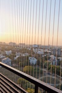 Invisible Grill in Vertical Shape