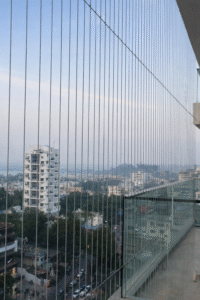 Invisible Grill in Balcony