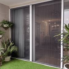 Pleated Mosquito Net for Main Door